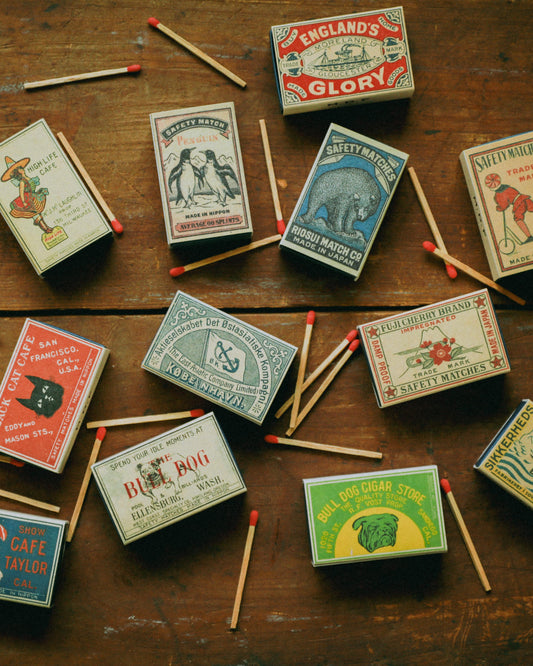 COMING SOON : Kobe Match Company : MDF matches - pet pack $6.80