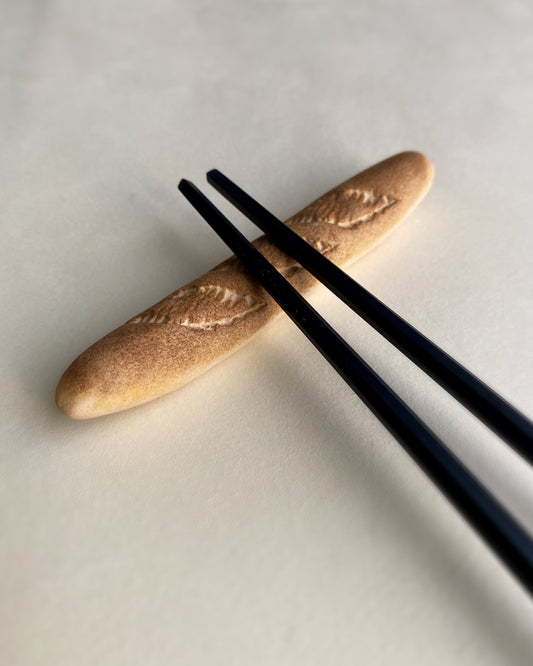 chopstick rests : rustic loaves $5.50