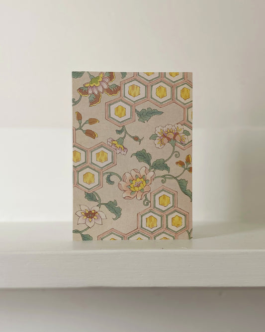 kiku print : greeting card - on the vine $3.40