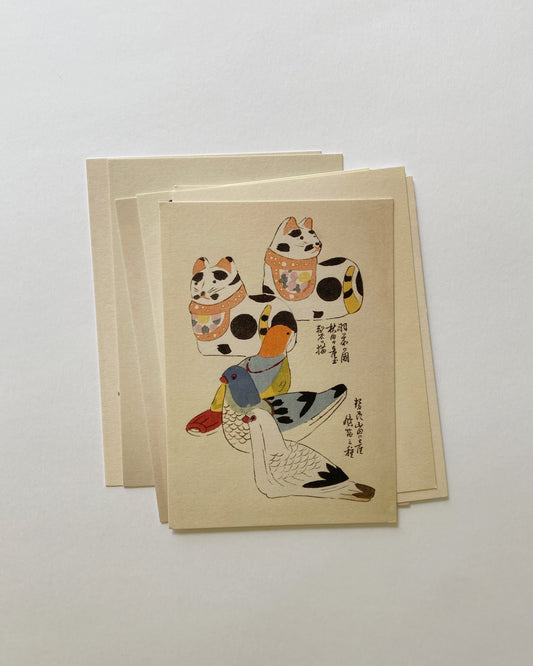 kiku print / postcard : tomodachi $2.30