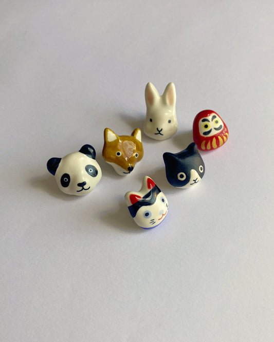 mini ceramic pin $14.50