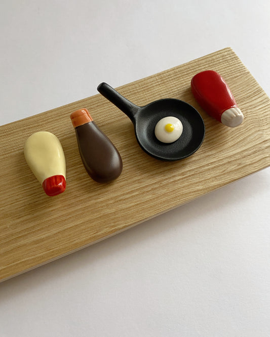 ceramic chopstick rests : pantry $5.50