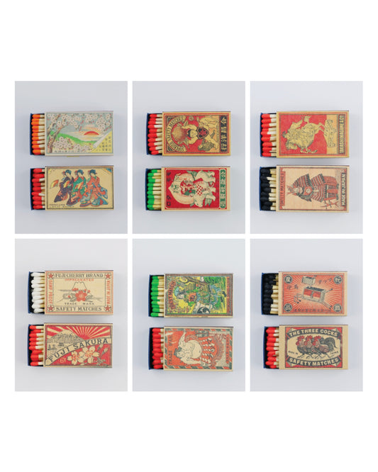 coming soon : Kobe Match Company : MDF matches - sight seeing pack $6.80