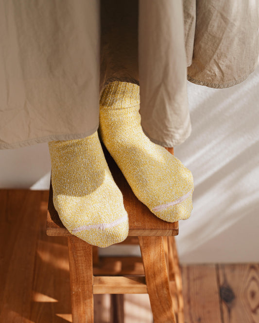 pre-order / 2026 SEASONAL COLOUR : boston silk cotton sock $19.00